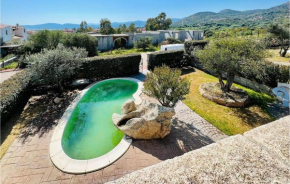 Nice home in Lu Fraile with Outdoor swimming pool and 4 Bedrooms Monte Petrosu